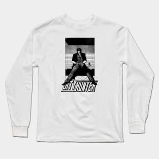 city hunter anime ryo saeba Long Sleeve T-Shirt